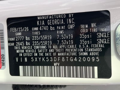 2026 Kia Sportage SX-Prestige