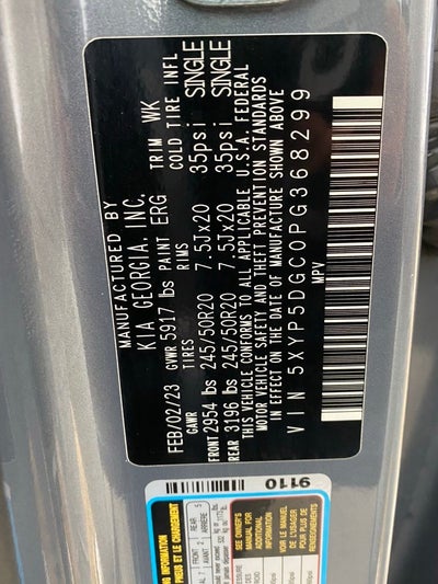 2023 Kia Telluride SX-Prestige HEATED SEATS / COOLED SEATS / LOADED