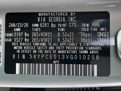 2027 Kia Telluride EX