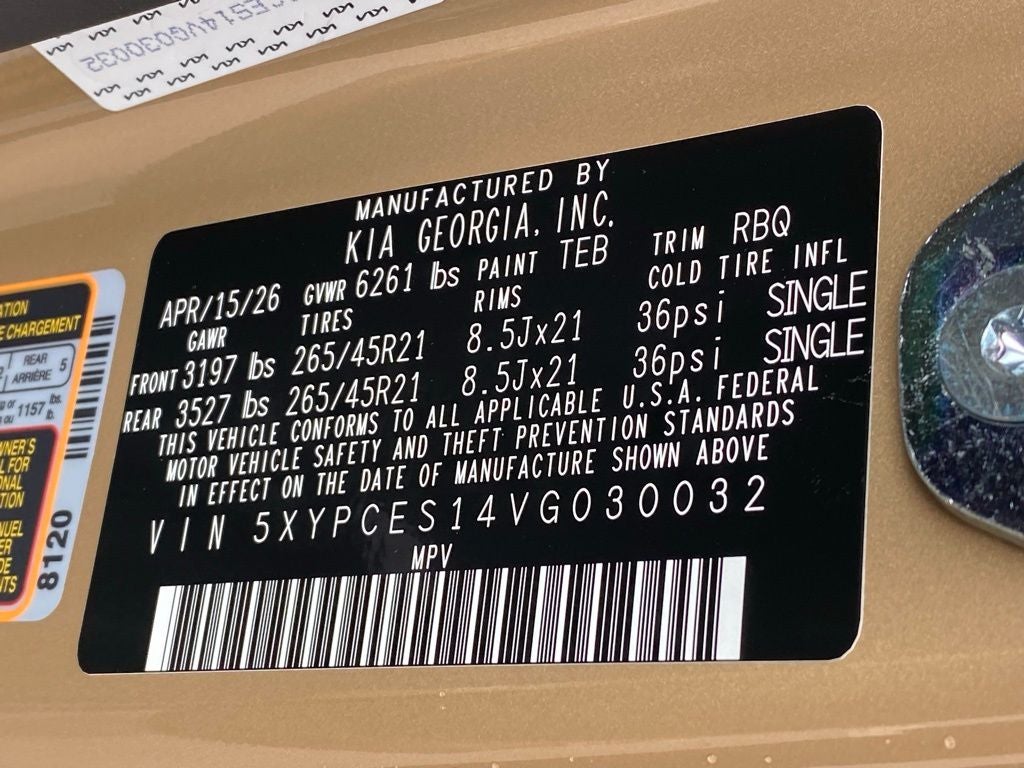 2027 Kia Telluride X-Line EX