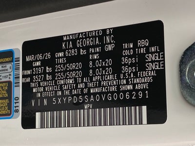 2027 Kia Telluride Hybrid SX