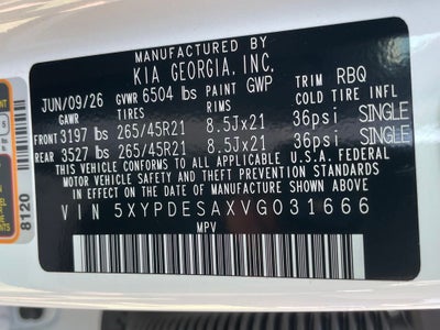 2027 Kia Telluride Hybrid X-Line SX