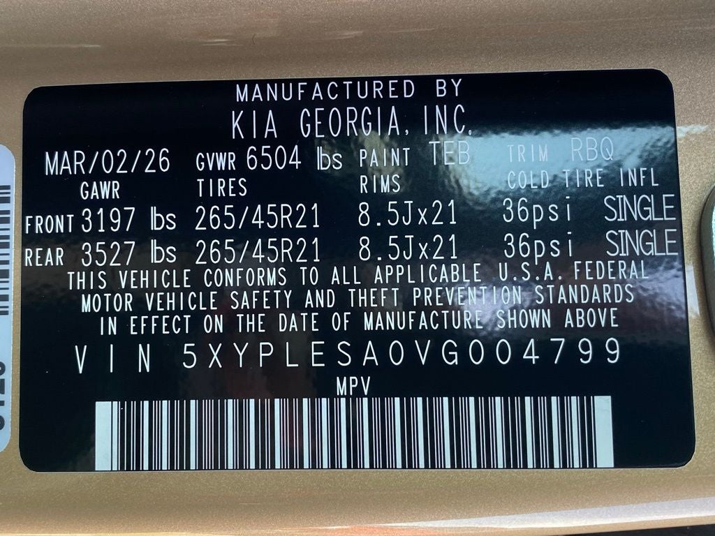 2027 Kia Telluride X-Line SX-Prestige