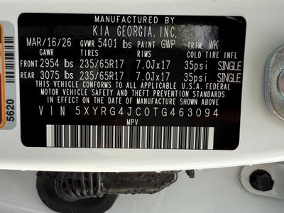 2026 Kia Sorento LX