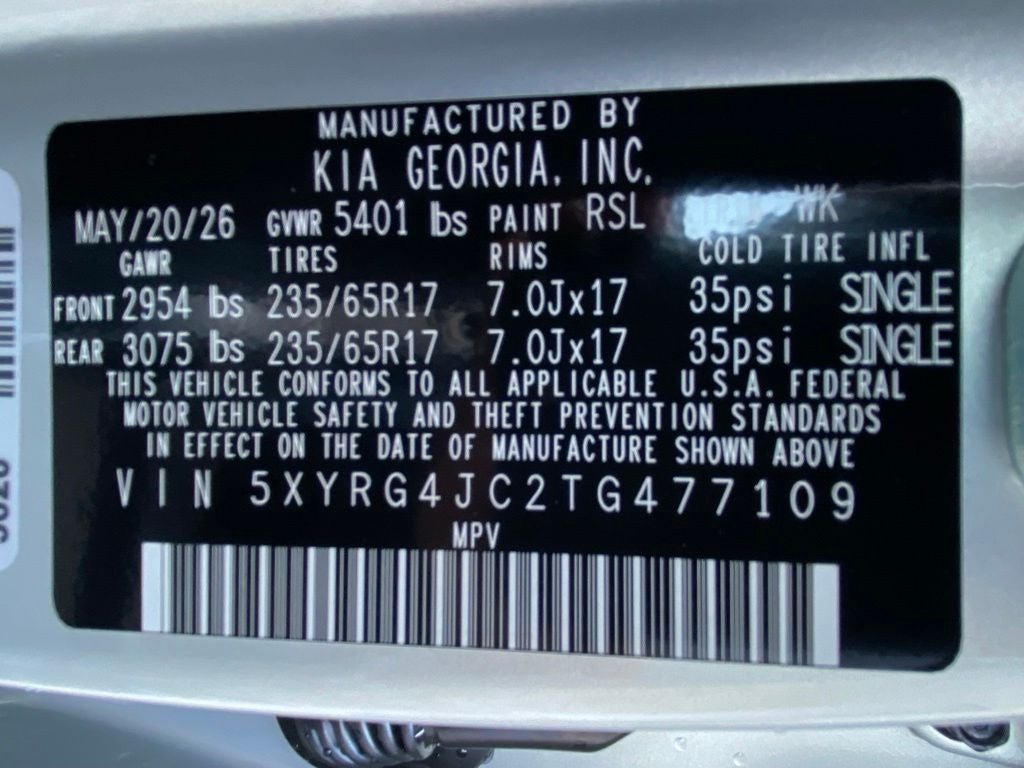 2026 Kia Sorento LX
