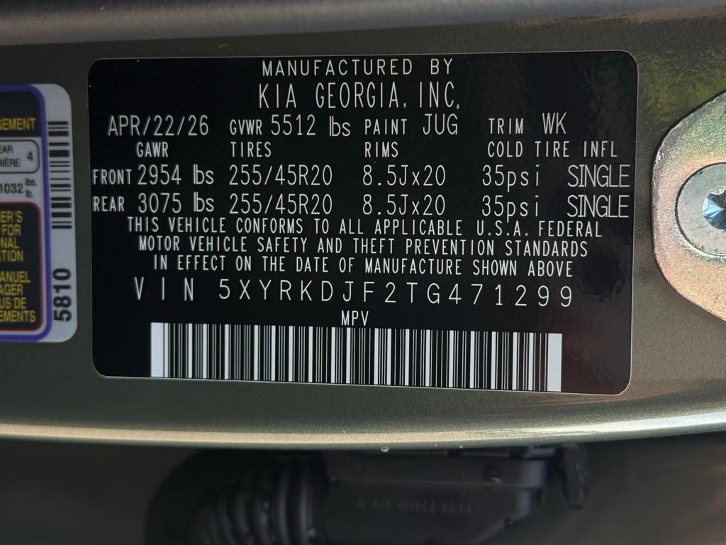 2026 Kia Sorento X-Line SX Prestige ONE OWNER / 3RD ROW / MOONROOF / AWD