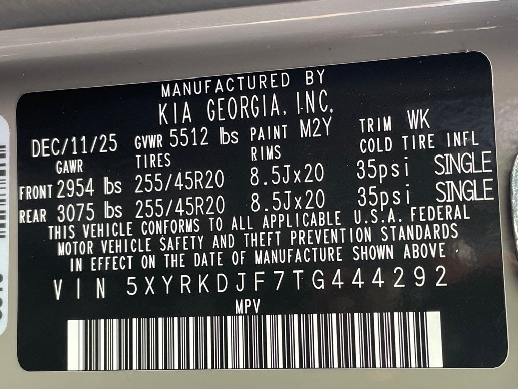 2026 Kia Sorento X-Line SX