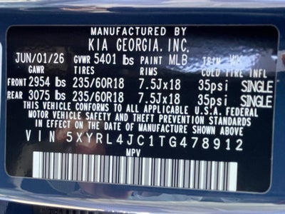 2026 Kia Sorento S