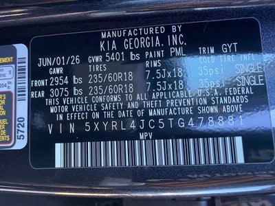 2026 Kia Sorento S