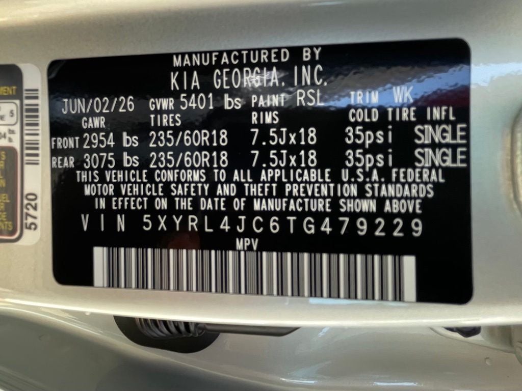 2026 Kia Sorento S