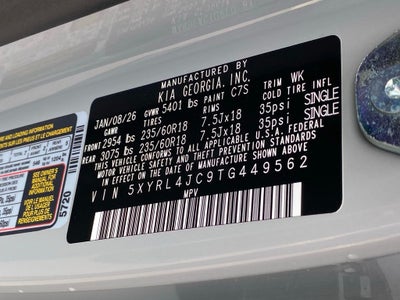 2026 Kia Sorento S
