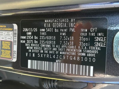 2026 Kia Sorento S