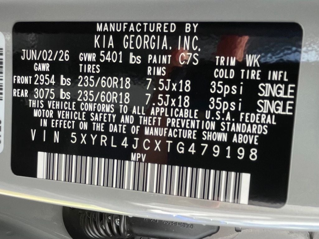 2026 Kia Sorento S