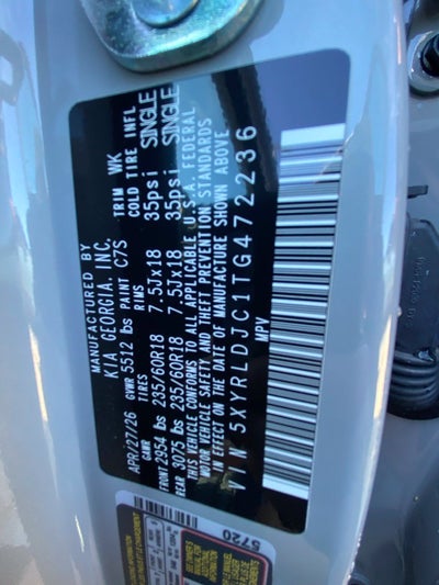 2026 Kia Sorento S
