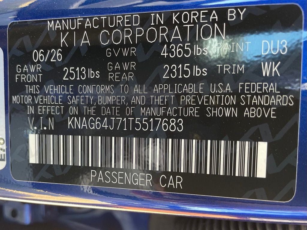 2026 Kia K5 GT-Line