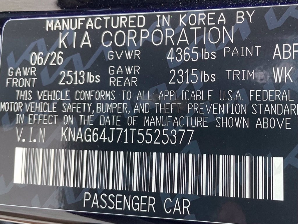 2026 Kia K5 GT-Line