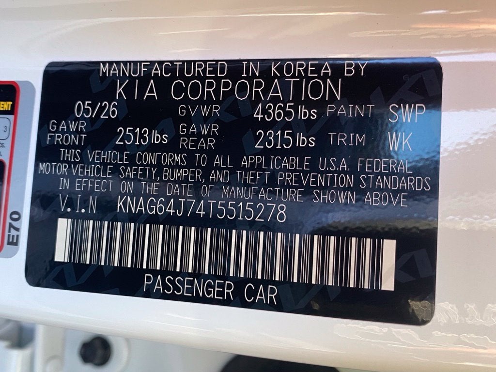 2026 Kia K5 GT-Line