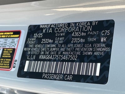 2026 Kia K5 GT-Line