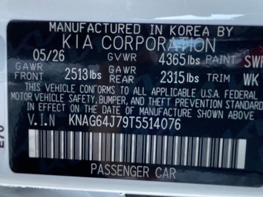2026 Kia K5 GT-Line