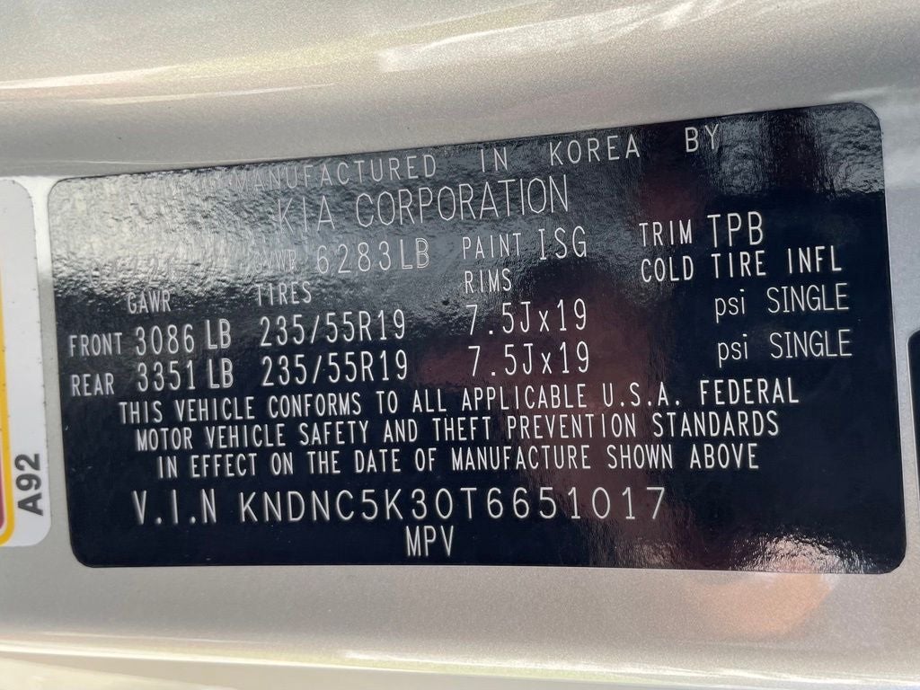 2026 Kia Carnival EX