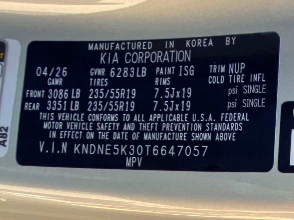 2026 Kia Carnival SX Prestige