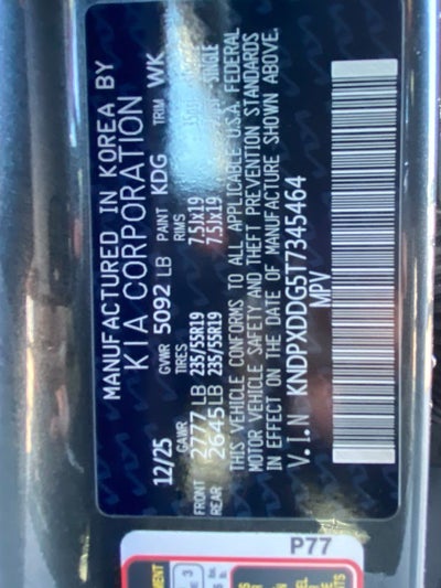 2026 Kia Sportage Hybrid SX-Prestige