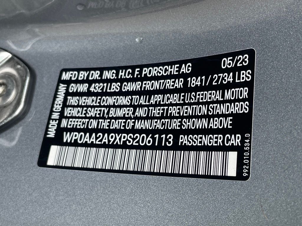 2023 Porsche 911 Carrera T