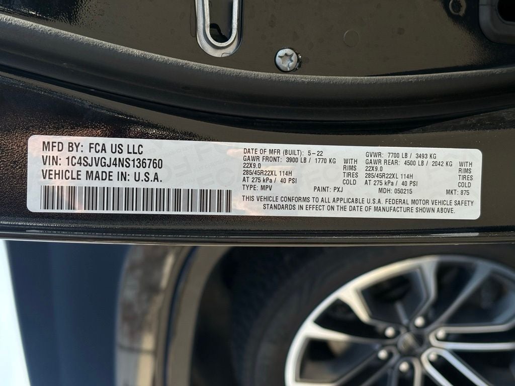 2022 Jeep Grand Wagoneer Series III