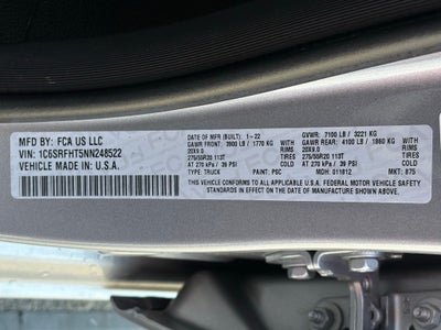 2022 RAM 1500 Limited