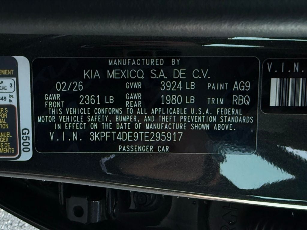 2026 Kia K4 LXS