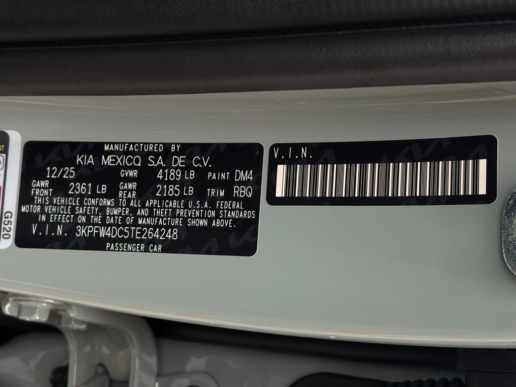 2026 Kia K4 GT-Line Turbo