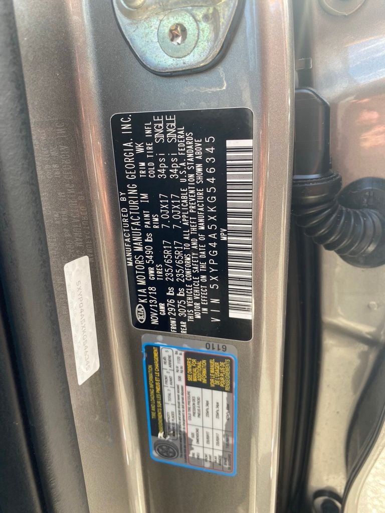 2019 Kia Sorento LX