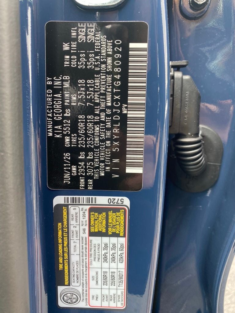 2026 Kia Sorento S