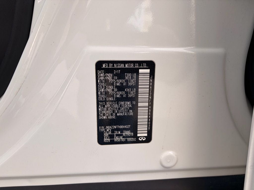 2017 INFINITI QX80 Base