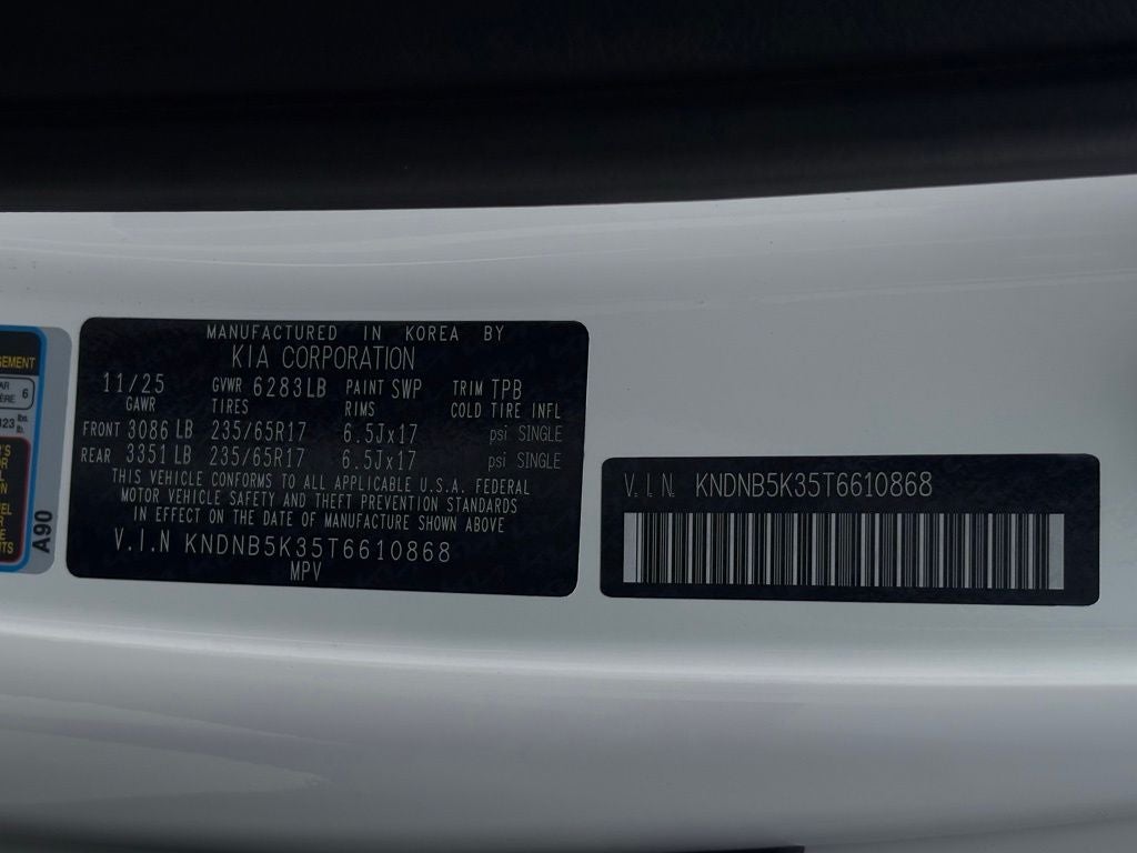 2026 Kia Carnival LXS