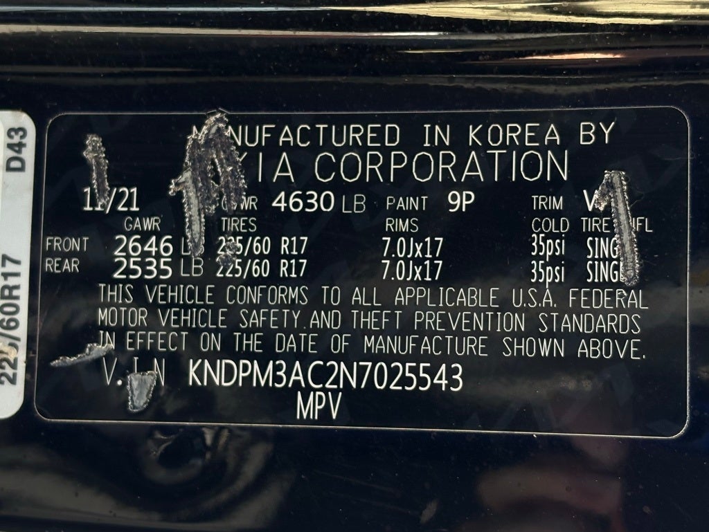 2022 Kia Sportage LX