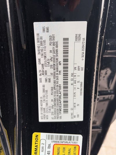 2024 Ford Bronco Wildtrak 754A PKG HIGH LUX