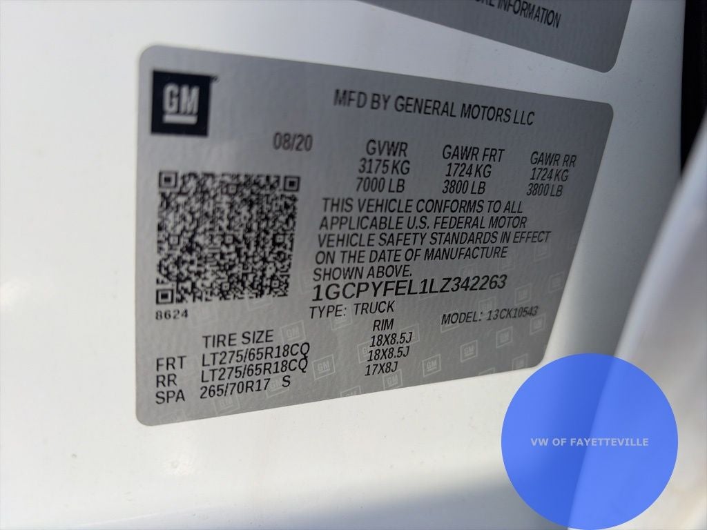 2020 Chevrolet Silverado 1500 LT Trail Boss PRO COMP LIFT NEW TIRES LOADED!