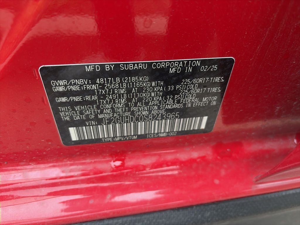 2025 Subaru Crosstrek Premium CLEAN 1-OWNER CARFAX