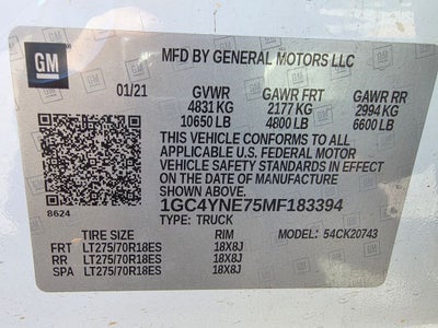 2021 Chevrolet Silverado 2500HD LT