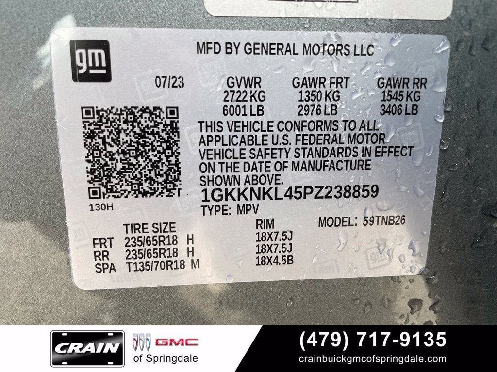 2023 GMC Acadia SLE