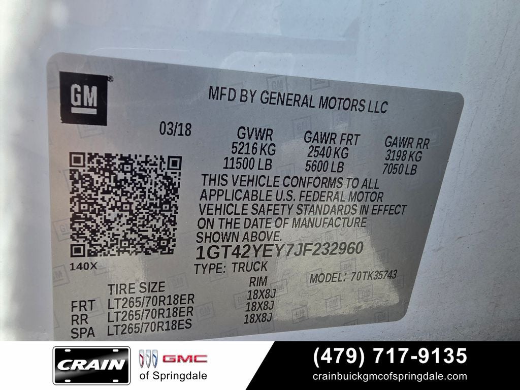 2018 GMC Sierra 3500HD Denali Duramax / Z71 / Gooseneck