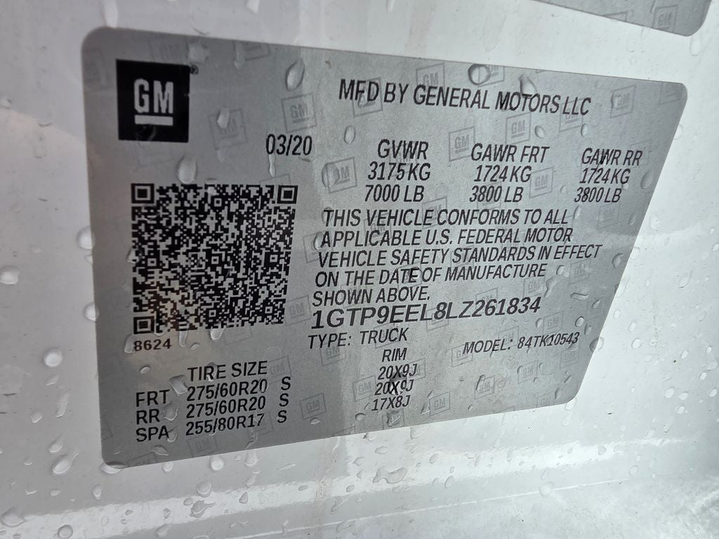 2020 GMC Sierra 1500 AT4