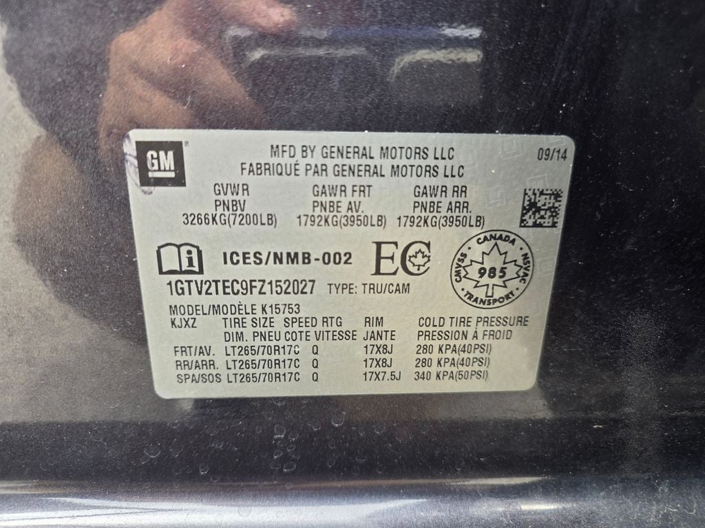 2015 GMC Sierra 1500 Base