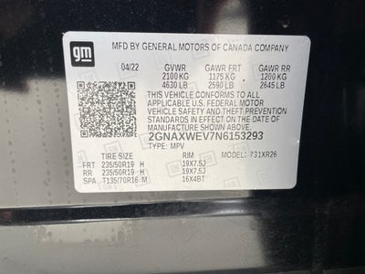 2022 Chevrolet Equinox RS