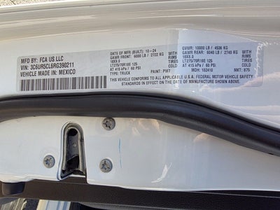 2024 RAM 2500 Tradesman