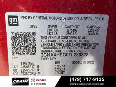 2026 Chevrolet Equinox LT