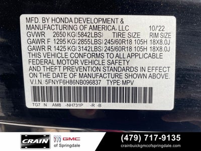 2022 Honda Pilot TrailSport