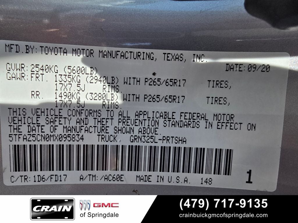2021 Toyota Tacoma TRD Sport V6