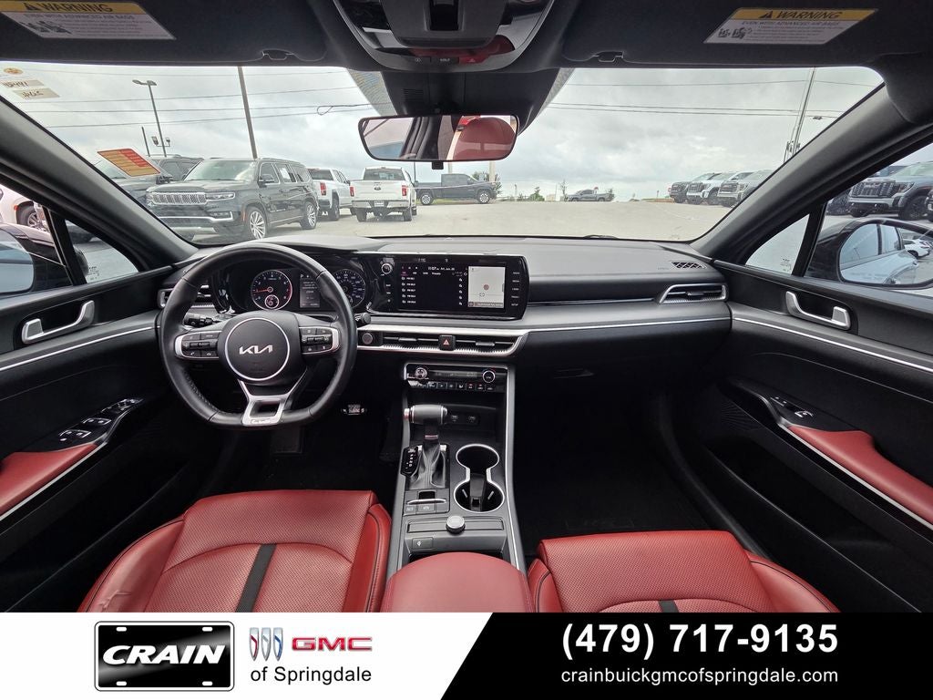 2023 Kia K5 GT-Line GT-Line Red Interior Package